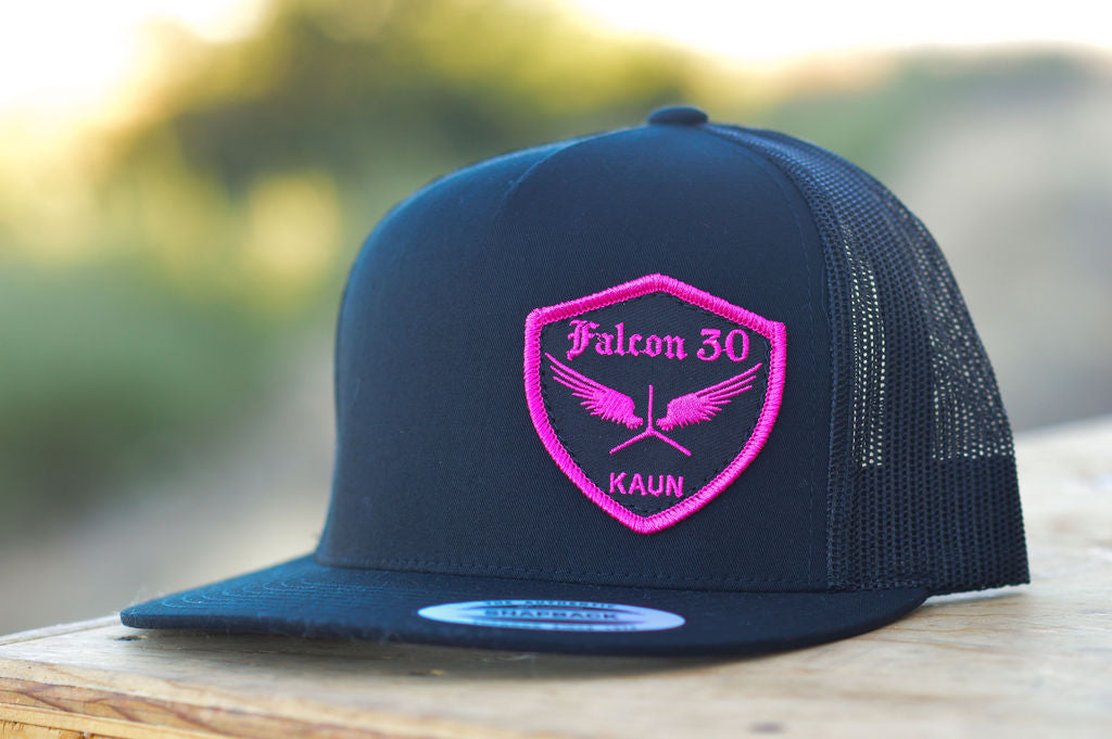 Flat Bill Cloth Patch Hat