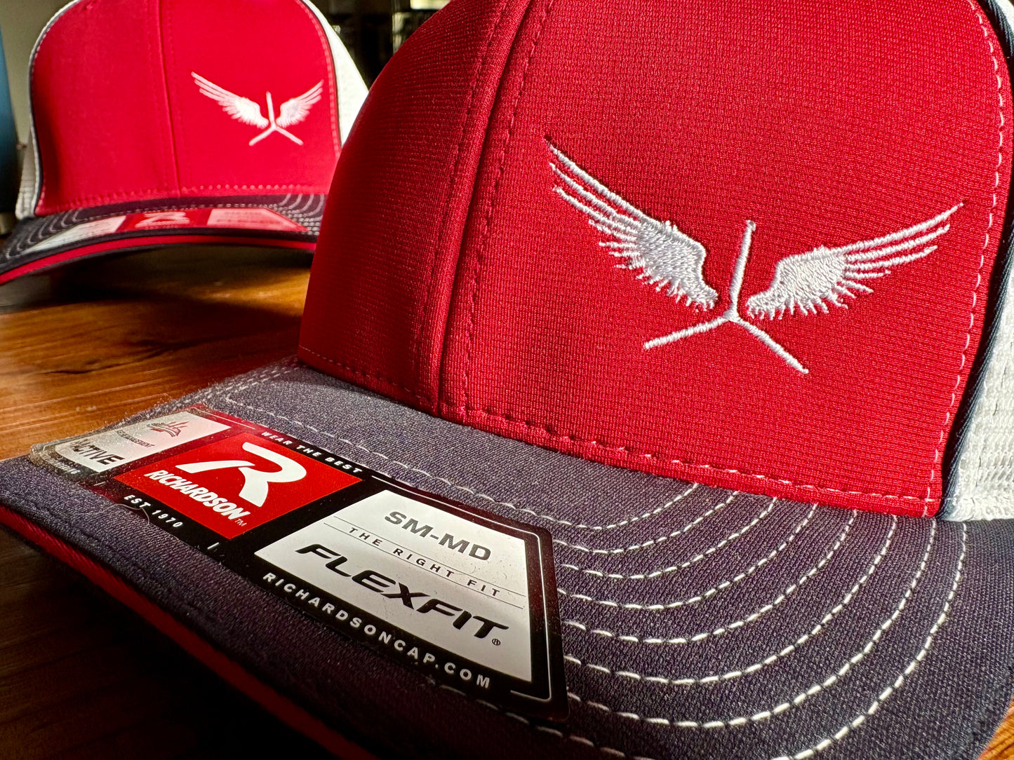 WR&B 6 Panel Mesh FlexFit w/ Embroidery